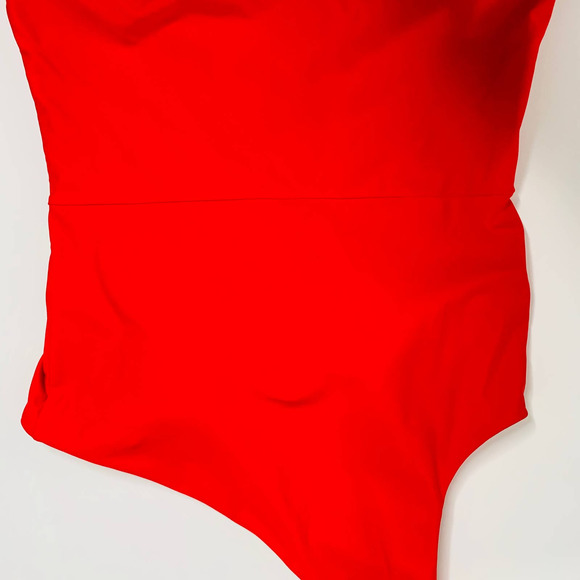 Summersalt Red One-Shoulder Swim One Piece - Picture 7 of 16